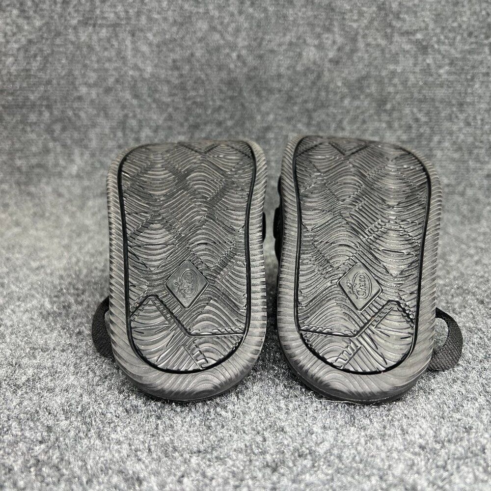 Chaco Chillos Sport Straps Sandals Youth Size 1 Black Athletic Outdoor Flip Flop - Picture 10 of 12